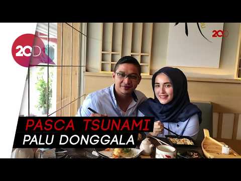 Pasha 'Ungu' dan Istrinya Tidur dan Berbaur di Tenda Pengungsian