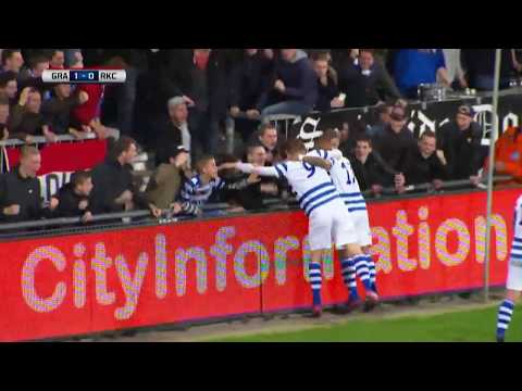 De goals van De Graafschap - RKC (4-0) uit 2016-2017 op muziek