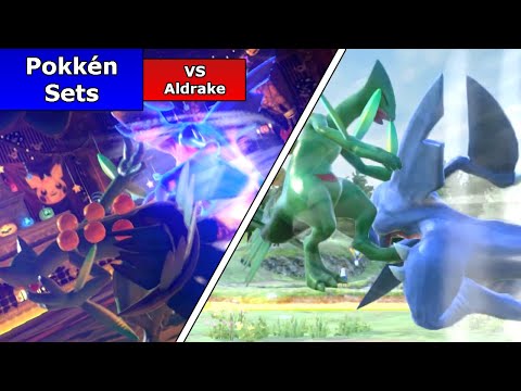 Garchomp VS Sceptile: Sand Rushdown! – Pokkén Tournament DX Sets