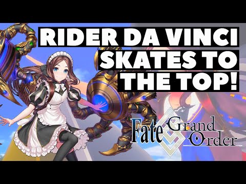 Servant Breakdown: Da Vinci (Rider) - Best Allies, Craft Essences and Command Codes!