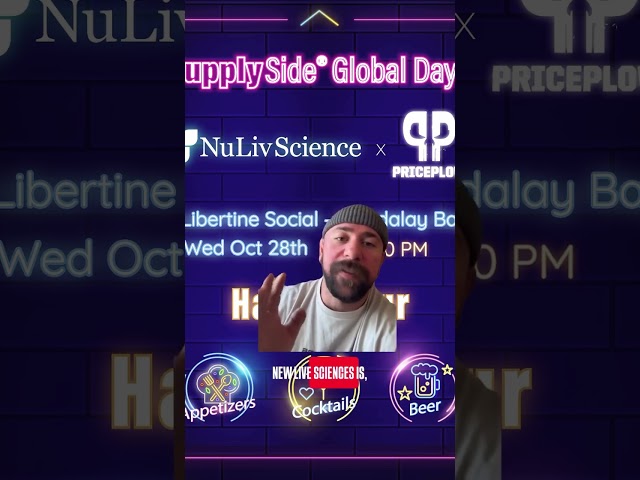 NuLiv Science Happy Hour at SupplySide Global 2026