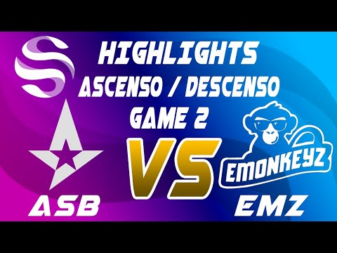 Astralis SB vs eMonkeyz Game 2 highlights - LEAGUE OF LEGENDS - SUPERLIGA ASCENSO / DESCENSO