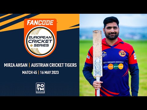 POTM: M.Ahsan - ACT vs ICCV | Highlights | FanCode ECS Austria | 16 May 2023 | ECS23.341