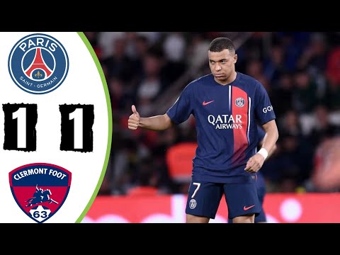 PSG Vs Clermont ( 1 : 1 ) |EXTENDS Highlights | All Goals 