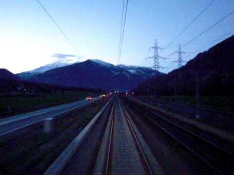 SBB Lokführerstandsfahrt Landquart - Chur .avi