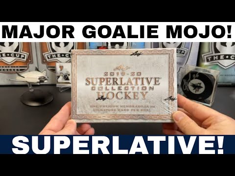 MAJOR Goalie MOJO! 2019-20 Leaf Superlative Collection Hockey!