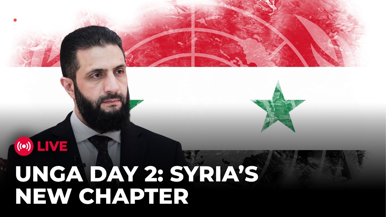UNGA DAY 2 LIVE: Syria President Ahmed al-Sharaa Speaks at UN General Assembly