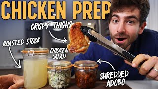 How to Meal Prep An Entire Chicken