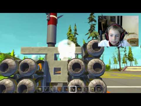 Zach's Scrap Mechanic with Thrusters