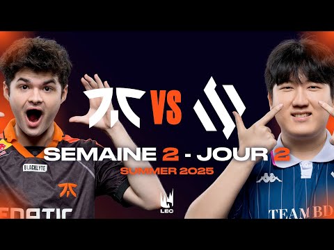 FNC vs BDS, LE DUEL NUC VS POBY (LEC Summer 2025)