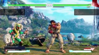 Double Cross-up 50/50 Mika Reset + 2x EX Peach Combo! (Street Fighter 5 Tech)