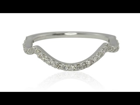 Single Center Curve Contour Wedding Band LS1519