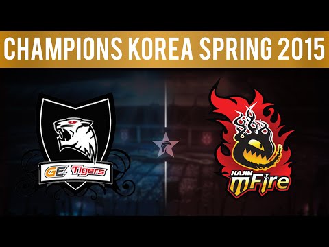 GET vs NJE, Game 2 | LCK Spring 2015 W11D1 | GE Tigers vs Najin e-mFire