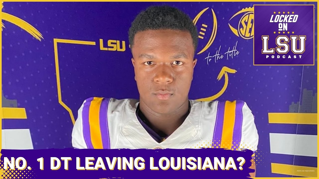Is No. 1 DT Leaving Leaving La.? | LSU Tigers Land '25 DT Commit!