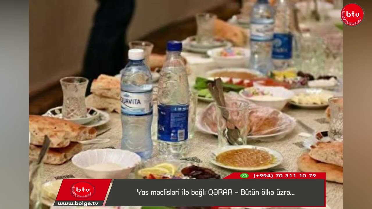 Yas məclisləri ilə bağlı QƏRAR - Bütün ölkə üzrə...