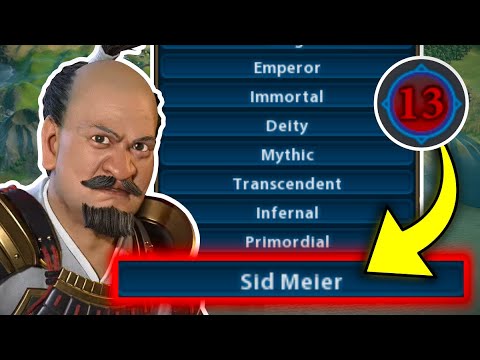 Civ 6 | Deity Is Too Easy. Let’s Go FIVE Levels Harder - (#1 Sid Meier Japan Civilization VI)