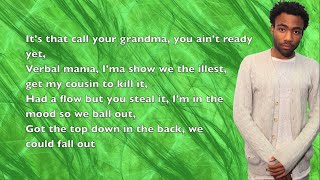 Childish Gambino - Late Night In Kauai (ft. Jaden Smith &amp; Fam) - Lyrics