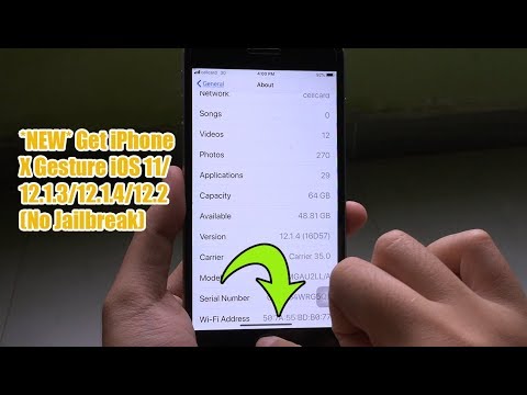 *NEW UPDATE* Get iPhone X Gesture Features On iOS 11/12.1.3/12.1.4/12.2 (No Jailbreak)