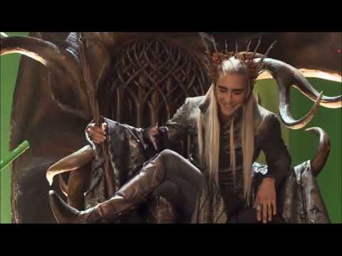 Thranduil’s Behind the Scene Moments