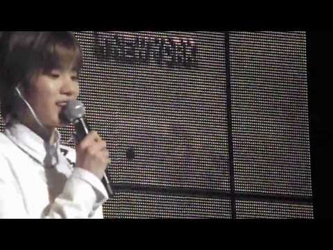 131116 Infinite OGS NYC- Dongwoo/Sungjong Ending Speeches