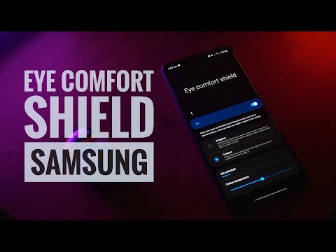 Mengaktifkan Eye Comfort Shield Samsung