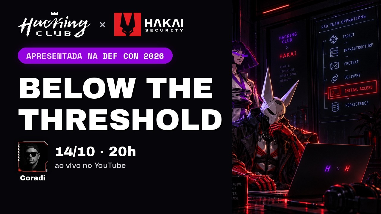 Below the Threshold: como uma APT real comprometeu uma organização inteira | Coradi (DEF CON 2026)