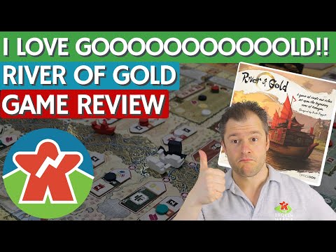 River of Gold - Board Game Review - I Love Gooooooooooold!