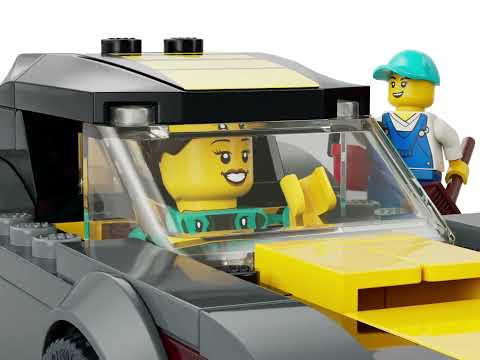 Gambar LEGO City Drive Through Car Wash Set 583 pcs 60497 - Mix