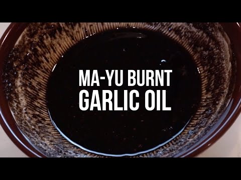 How to make Ma-yu Burnt Garlic Oil for Tonkotsu Ramen (Recipe)