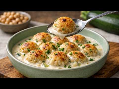 Protein-Packed Chickpea Balls in Aromatic Sauce