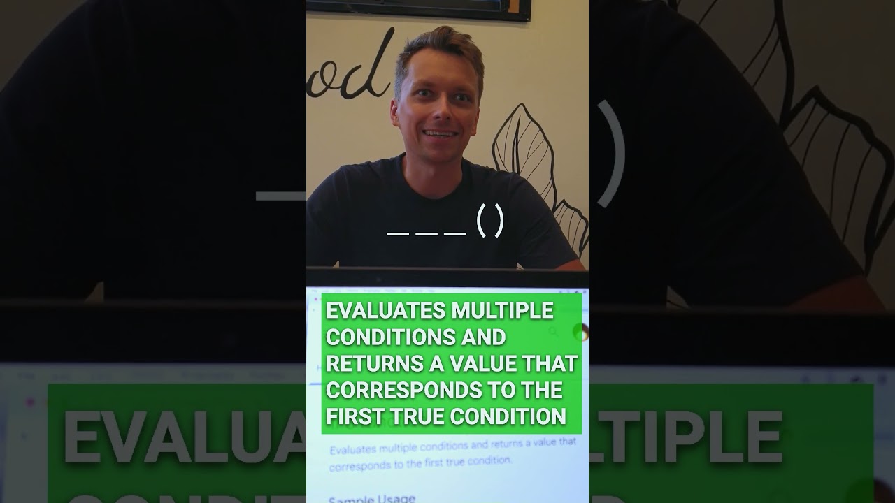 Can you figure out This Formula? #googlesheets