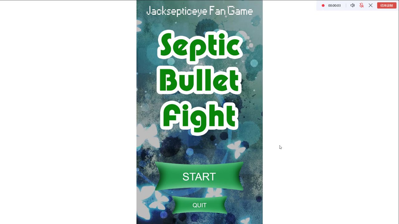[Jacksepticeye Fan Game] Septic Bullet Fight Playthrough [Jacksepticeye egos]