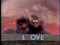 Classic Sesame Street Two Headed Monster LOVE HQ