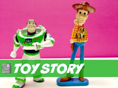 TOYS STORY Figurines Buzz Lightyear Woody T Rez Video