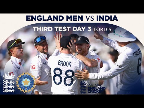 KL Rahul 100 & Stunning Stokes Run-Out | Highlights - England v India Day 3 | Rothesay Test 2025