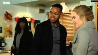 EastEnders - Jordan Johnson And Ben Mitchell Confrontation (12th February 2016)