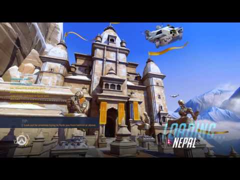 Overwatch: Beta Reinhart Rock Bottom Gameplay  u freeze i squeeze