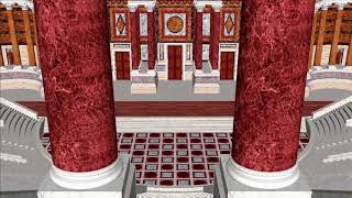 Ancient Rome  Theatre of Pompey HD