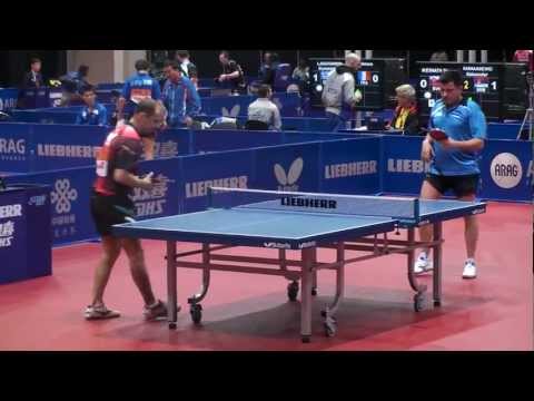 TT-Team WM 2012 Dortmund (5) Th.Keinath (Slovakia) vs A.Karakasevic (Serbia)