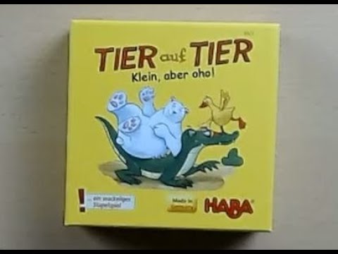 Review und Variante Tier auf Tier Klein aber oho (Kinderspiel)