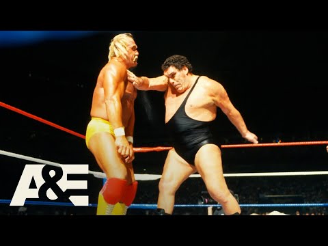 Hulk Hogan Reflects on His ICONIC Body Slam of Andre the Giant | WWE Rivals |  A&E