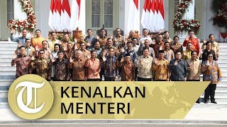 Kenalkan Semua Menteri, Presiden Jokowi Beri Pesan dan Ancaman