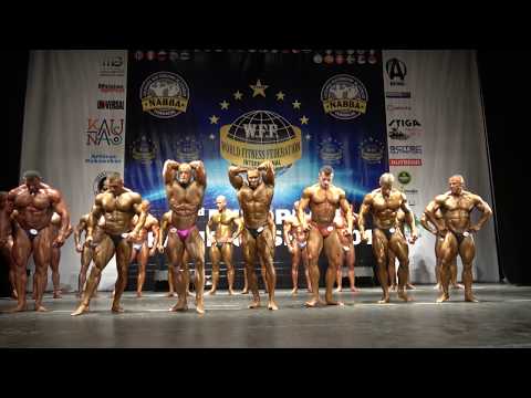 1st Callout - Men Extreme Body - WFF European Championship 2017