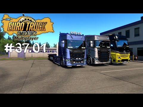 ETS 2 Convoy #37.01 Der Convoy geht wieder los! ☆ Let's Play ETS2 Multiplayer