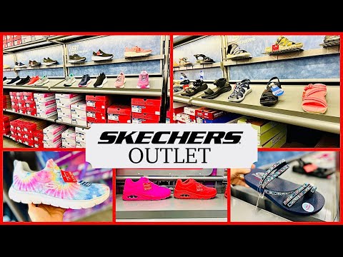 👟 SHOP WITH ME AT THE SKECHERS OUTLET ‼️ LADIES SNEAKERS SANDALS SLIDES & MORE ‼️ LOTS OF DEALS 🤩