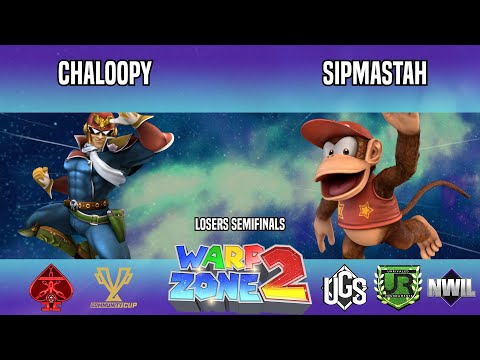 Warp Zone 2 - Losers Semifinals - Chaloopy(Captain Falcon) Vs. SipMastah(Diddy Kong)