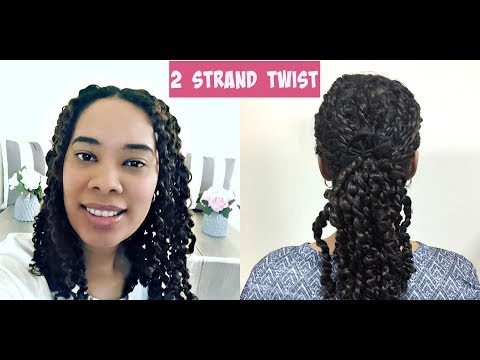 2 Strand Twist - Cantu Shea Butter Moisturizing Curl...