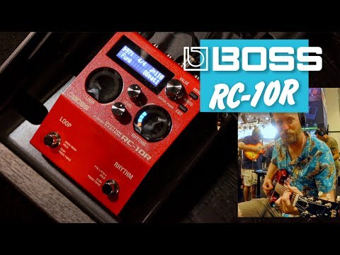 BOSS RC10R – Loops with drums – First impressions and aimless noodling
