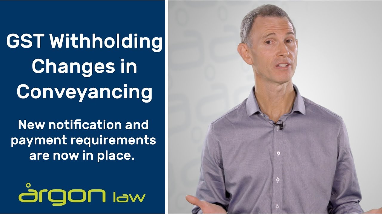 Changes to GST Withholding for Residential Property | Sunshine Coast Property Law