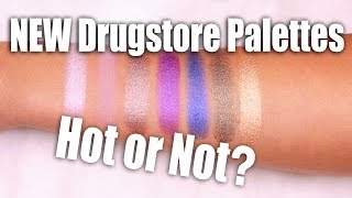 NEW DRUGSTORE MAKEUP PALETTES | Hot or Not